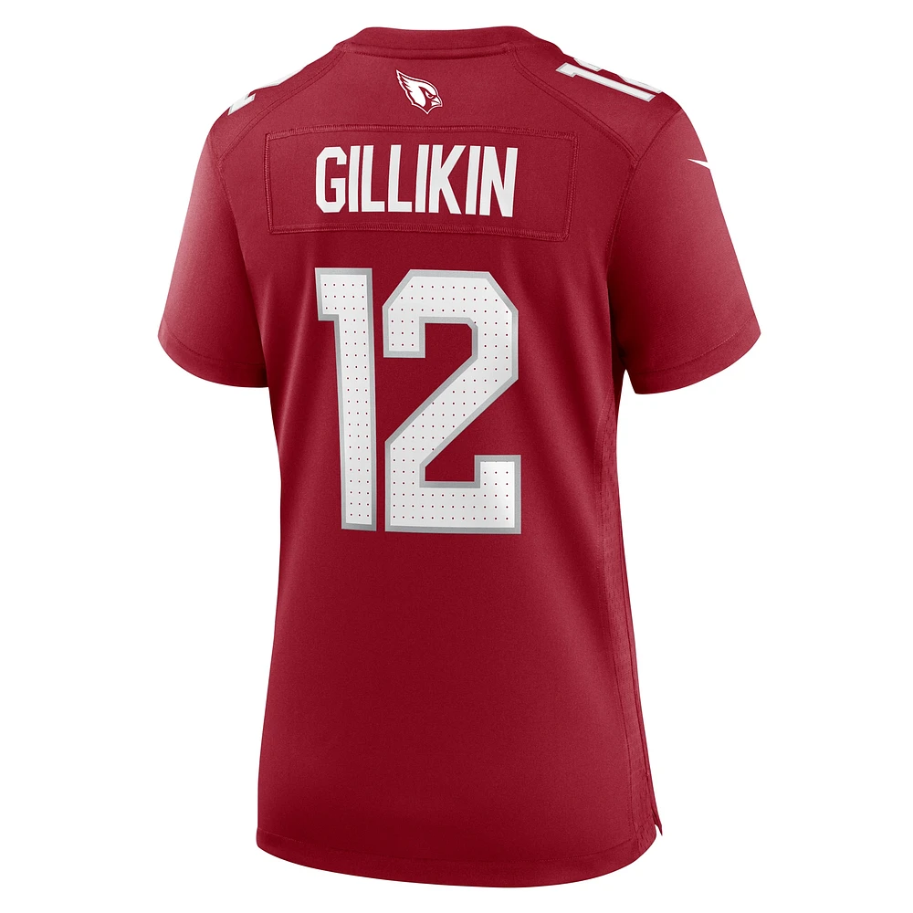 Maillot de match Nike Blake Gillikin Cardinal Arizona Cardinals pour femme