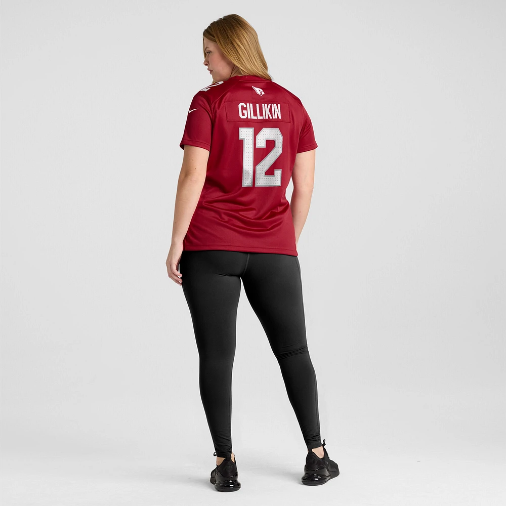 Maillot de match Nike Blake Gillikin Cardinal Arizona Cardinals pour femme