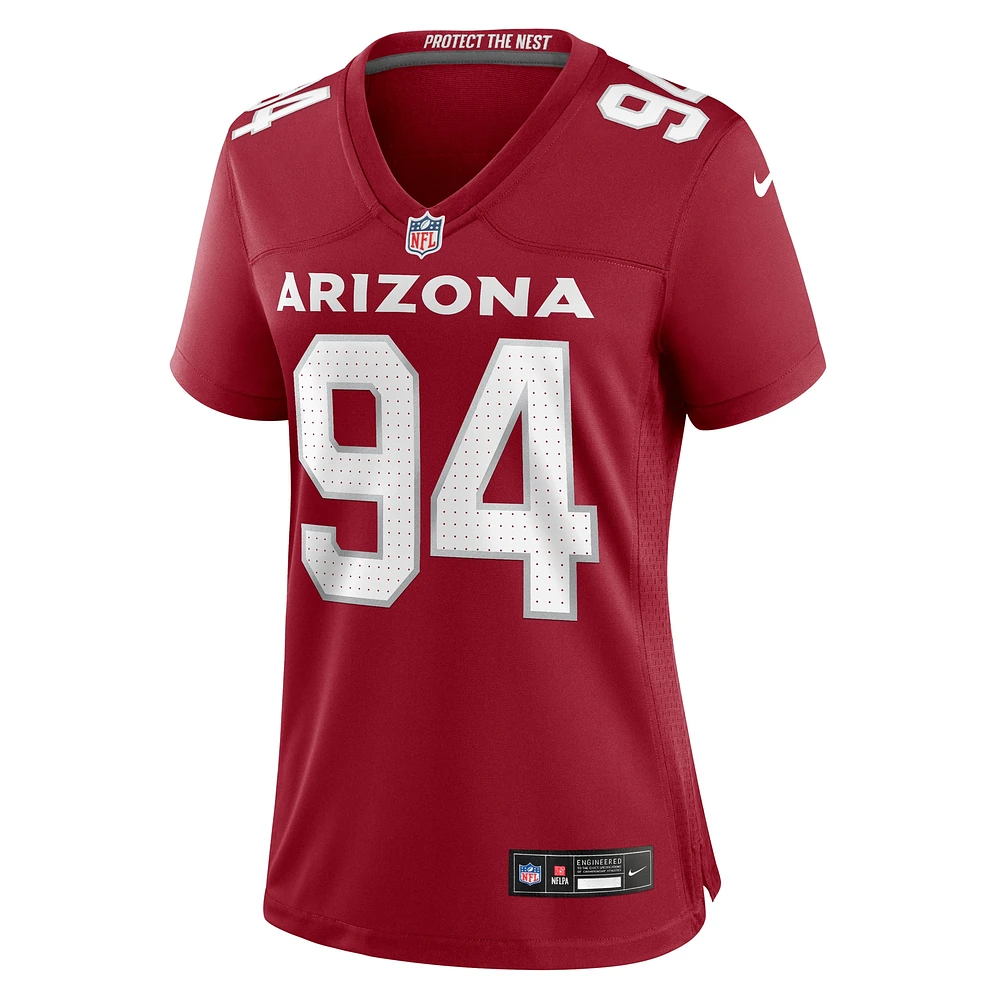 Maillot de joueur match Nike Carlos Watkins Cardinal des Arizona Cardinals pour femme