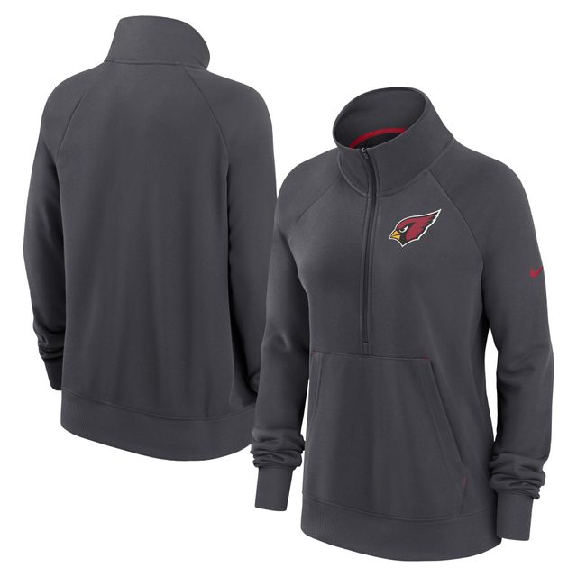 ÉCROU AZCARD ANTHR CRDN 22 WOMEN'S TEAM PREMIUM DRI-FIT ENTONNOIR DEMI-ZIP SWTLADZIP