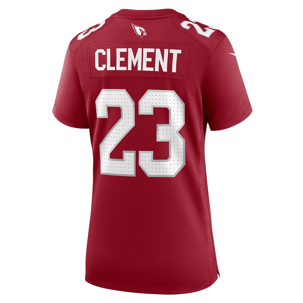 Women's Nike Corey Clement  Cardinal Arizona Cardinals Team Game Jersey