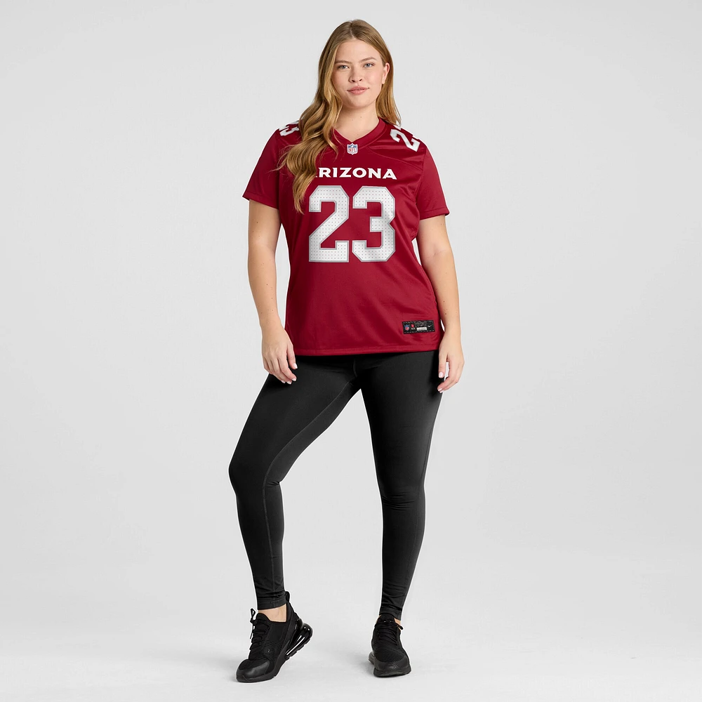 Women's Nike Corey Clement  Cardinal Arizona Cardinals Team Game Jersey