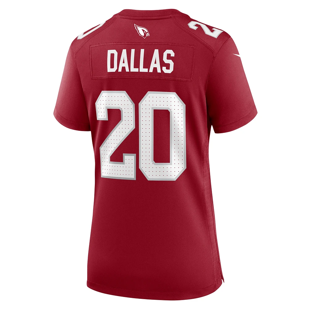 Maillot de match Nike DeeJay Dallas Cardinal Arizona Cardinals pour femme