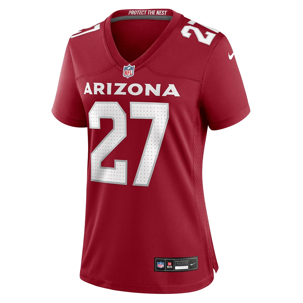 Women's Nike Divaad Wilson  Cardinal Arizona Cardinals Team Game Jersey