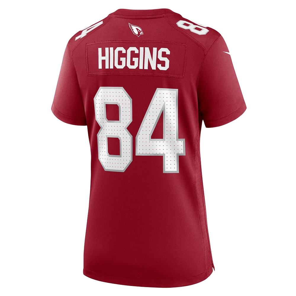 Maillot de match l'équipe Nike Elijah Higgins Cardinal des Cardinals l'Arizona pour femme