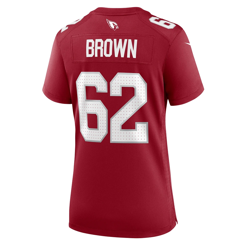 Women's Nike Evan Brown  Cardinal Arizona Cardinals Game Jersey