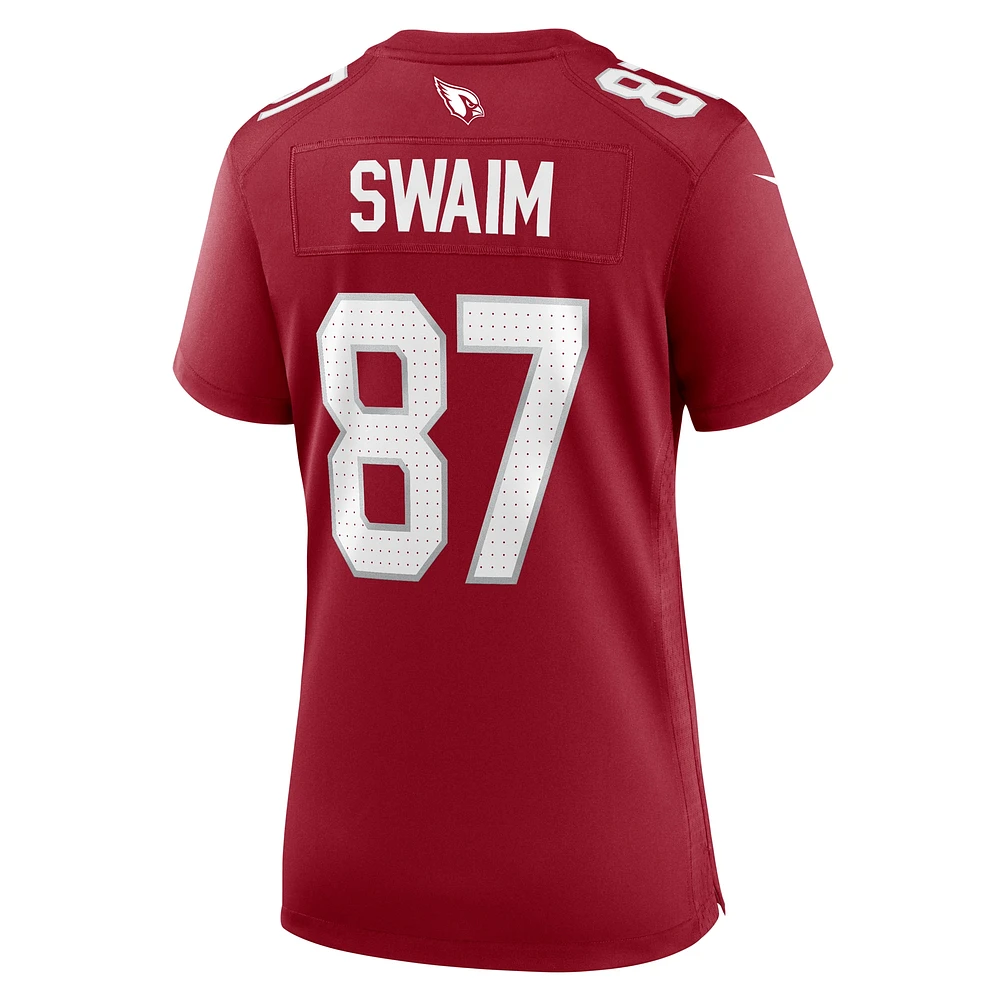 Women's Nike Geoff Swaim  Cardinal Arizona Cardinals Team Game Jersey