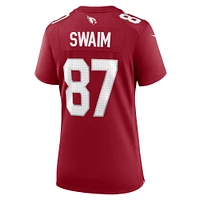 Women's Nike Geoff Swaim  Cardinal Arizona Cardinals Team Game Jersey