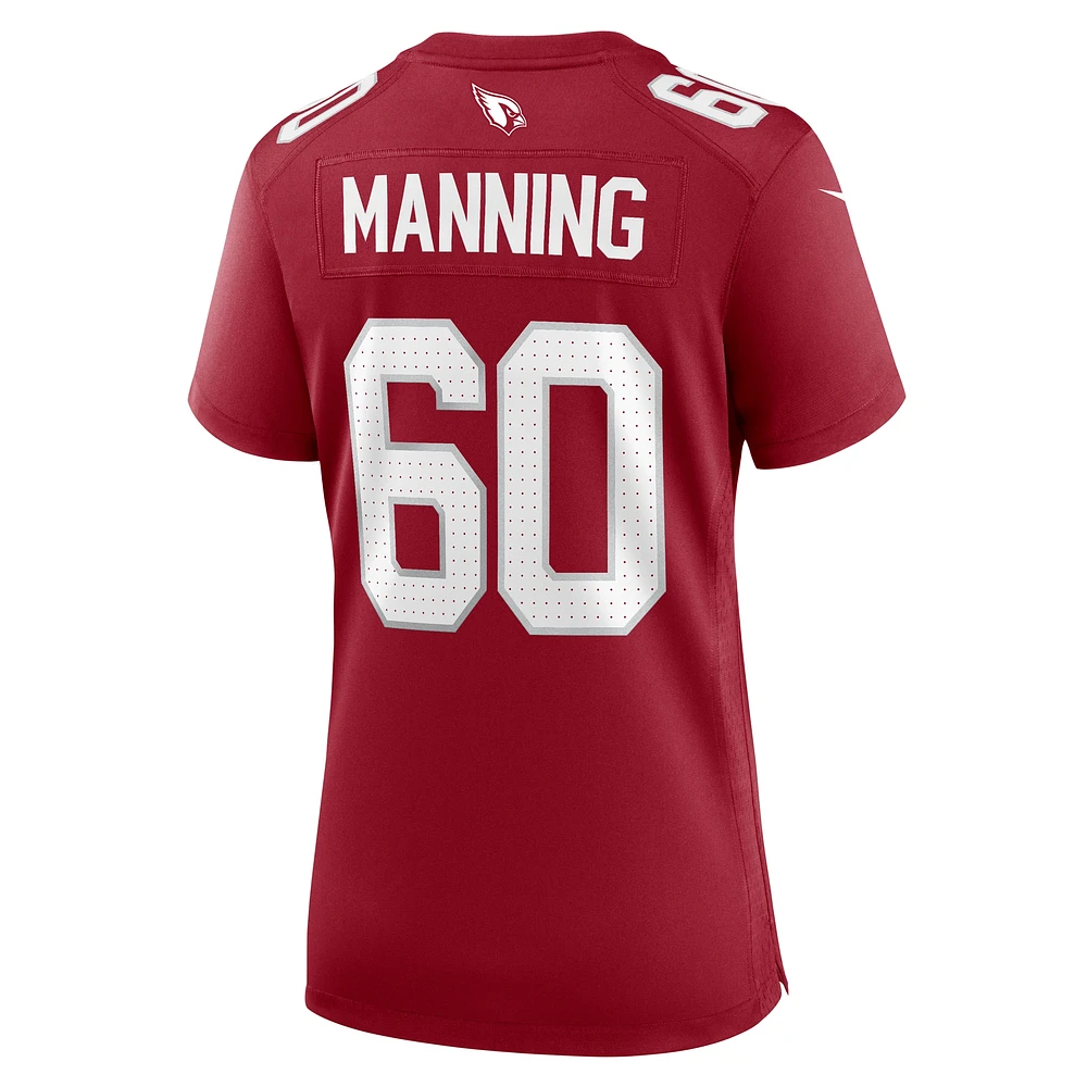 Women's Nike Ilm Manning Cardinal Arizona Cardinals Team Game Jersey