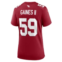 Maillot de match Nike Jon Gaines II Cardinal Arizona Cardinals pour femme