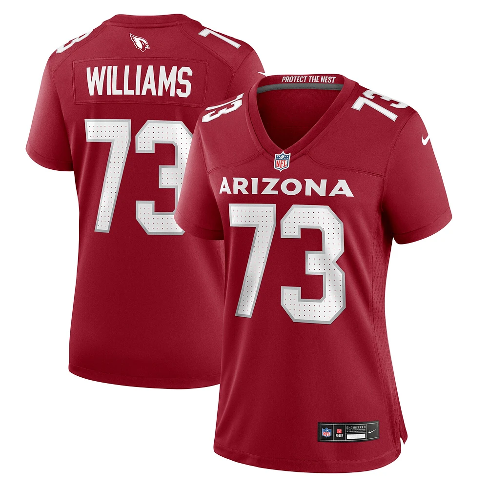 Maillot de match Nike Jonah Williams Cardinal Arizona Cardinals pour femme