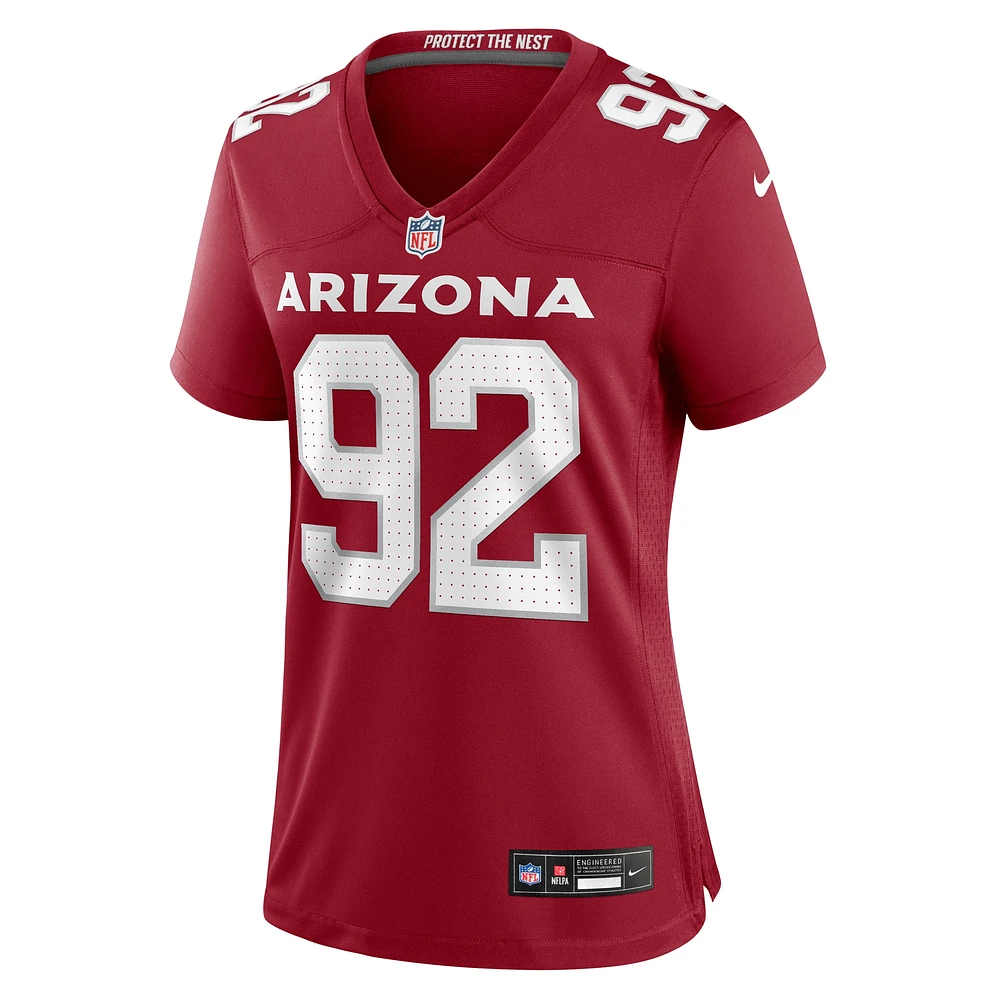 Women's Nike Kevin Strong Cardinal Arizona Cardinals Game Player Jersey