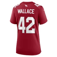 Maillot de match l'équipe Nike K'Von Wallace Cardinal des Arizona Cardinals pour femme