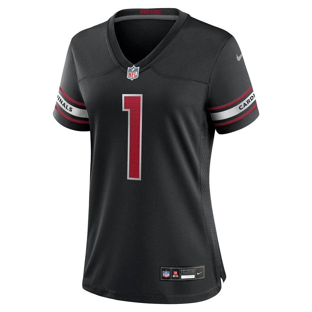 Maillot de match Nike Kyler Murray pour femme, noir, Arizona Cardinals