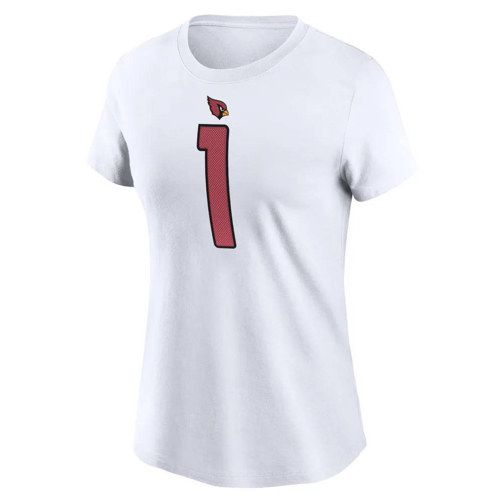 T-shirt Nike Kyler Murray blanc avec nom et numéro de joueur des Arizona Cardinals pour femme