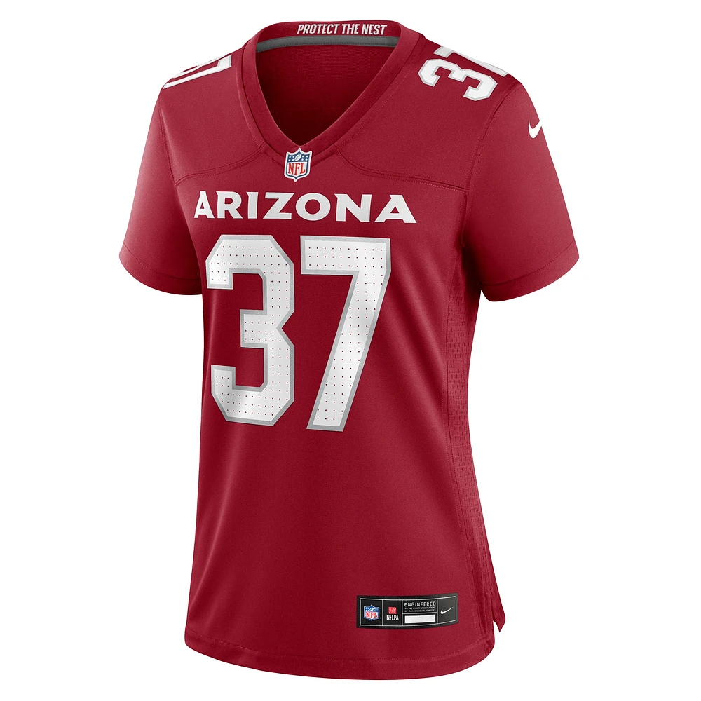 Women's Nike Marlon Mack  Cardinal Arizona Cardinals Team Game Jersey