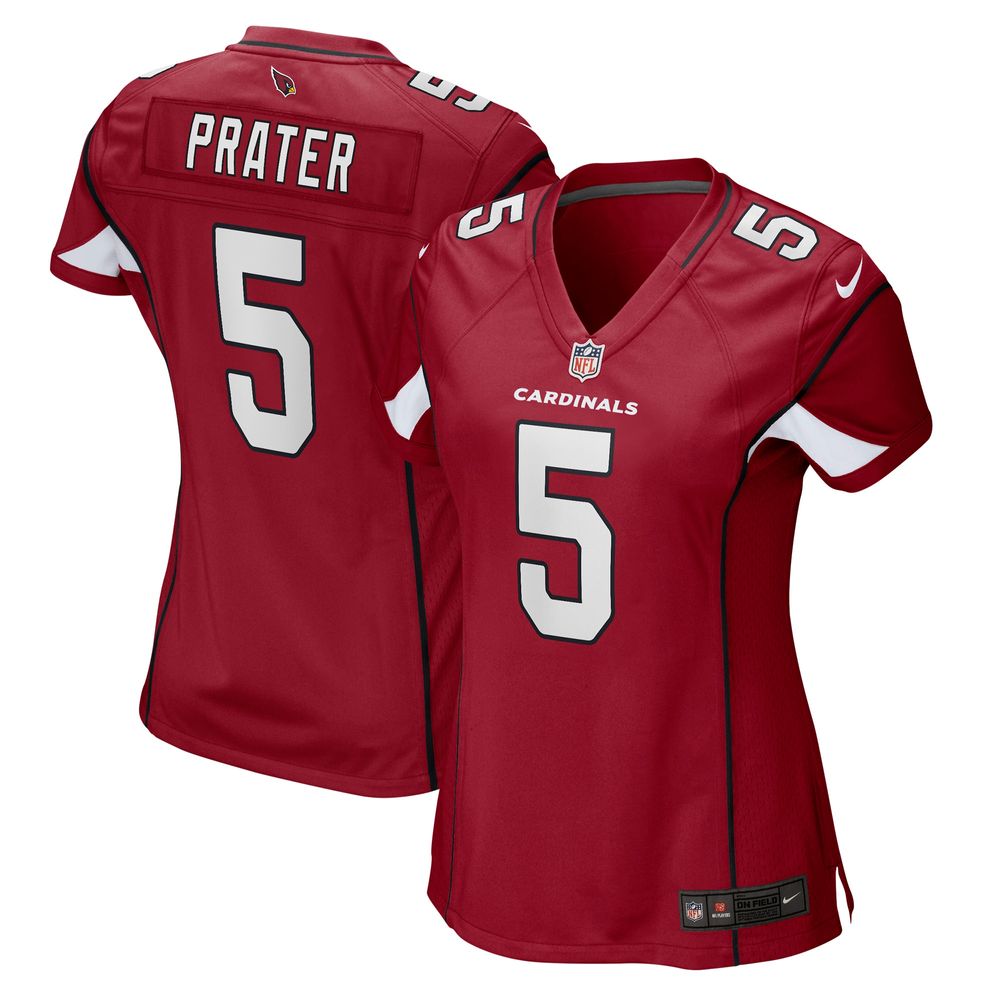 Women's Nike Matt Prater Cardinal Arizona Cardinals Game Jersey