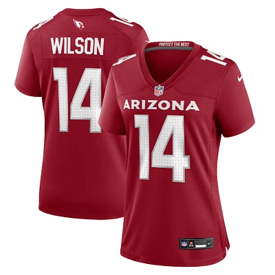 Women's Nike Michael Wilson  Cardinal Arizona Cardinals Team Game Jersey