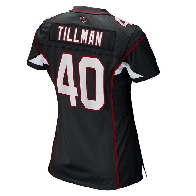 Maillot de match retraité Nike Pat Tillman pour femme, noir, Arizona Cardinals