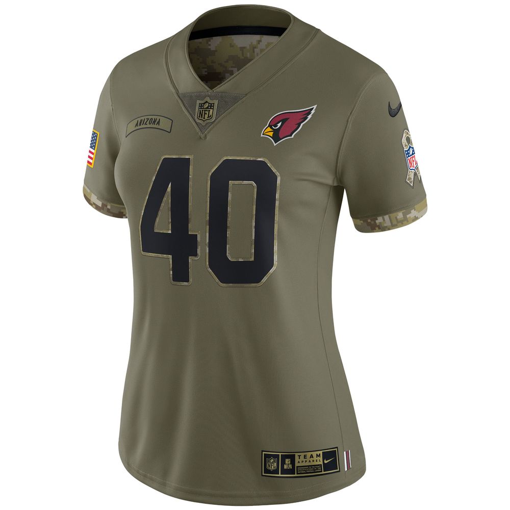 Nike Women's Nike Pat Tillman Olive Arizona Cardinals 2022 Salute