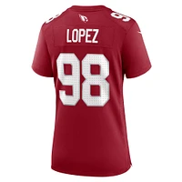 Women's Nike Roy Lopez  Cardinal Arizona Cardinals Game Jersey