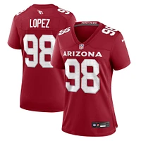 Women's Nike Roy Lopez  Cardinal Arizona Cardinals Game Jersey