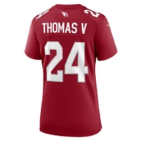 Women's Nike Starling Thomas V  Cardinal Arizona Cardinals Team Game Jersey