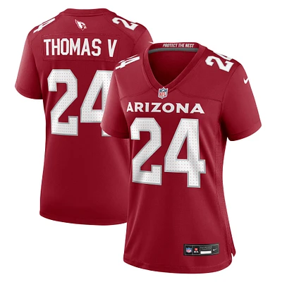 Women's Nike Starling Thomas V  Cardinal Arizona Cardinals Team Game Jersey