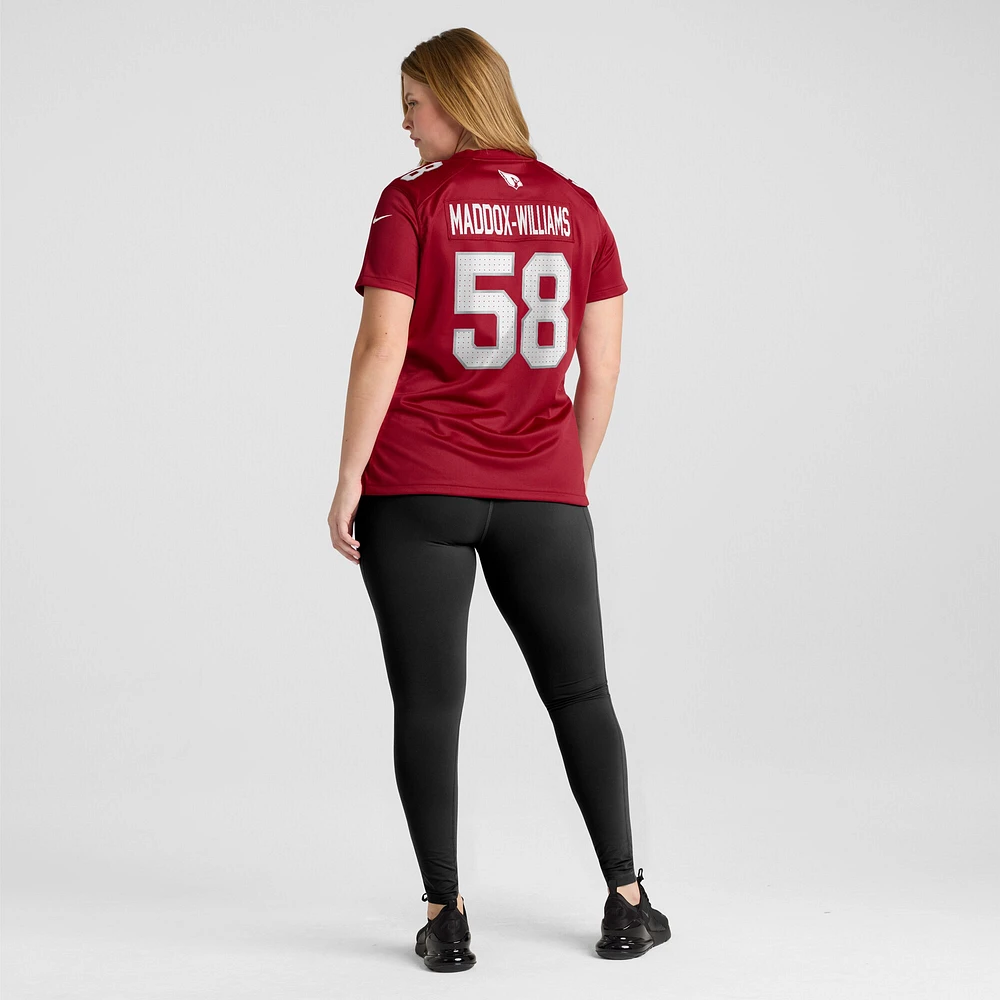 Women's Nike Tyreek Maddox-Williams  Cardinal Arizona Cardinals Game Jersey