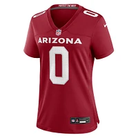 Women's Nike Zach Pascal  Cardinal Arizona Cardinals Team Game Jersey