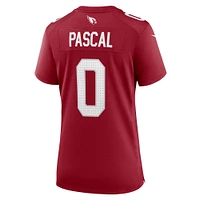 Women's Nike Zach Pascal  Cardinal Arizona Cardinals Team Game Jersey