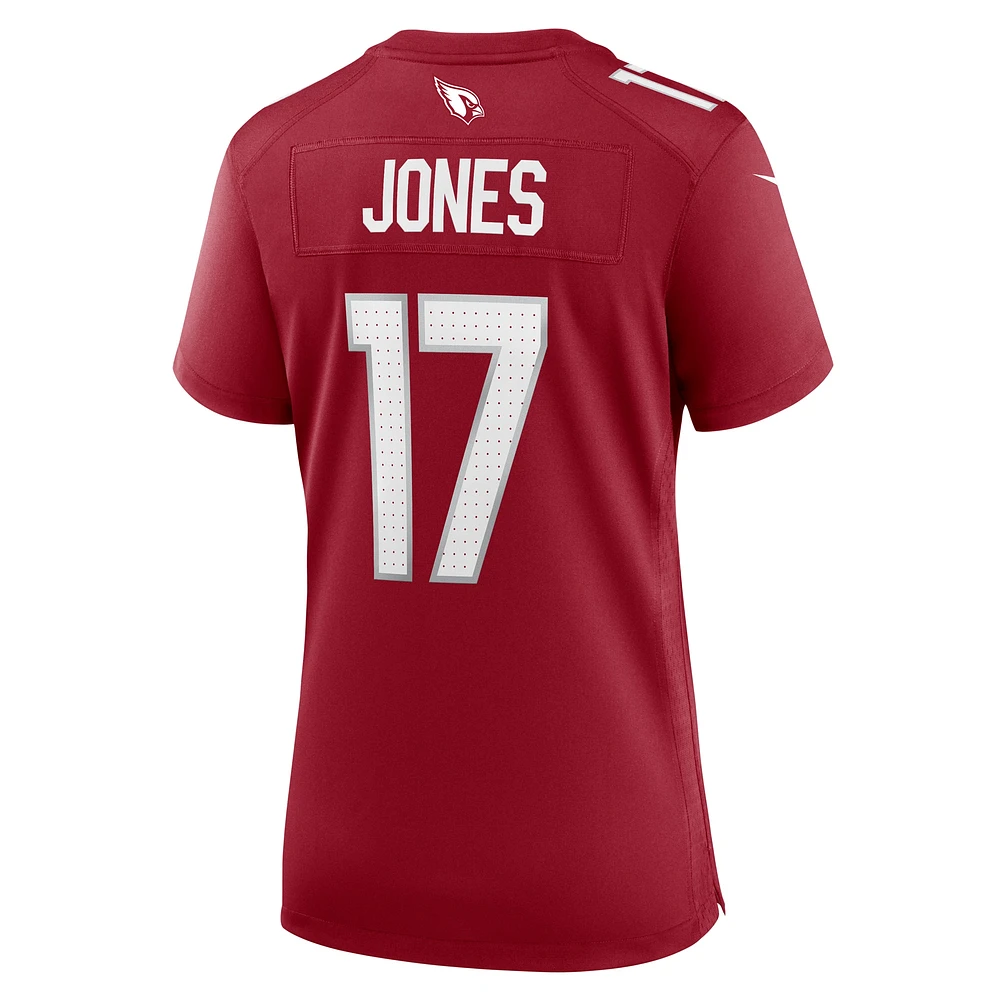 Maillot de match Nike Zay Jones Cardinal Arizona Cardinals pour femme