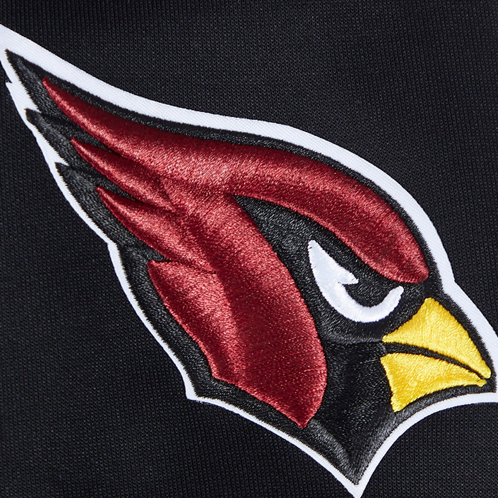 Women's Pro Standard Black Arizona Cardinals Split Logo Full-Zip Hoodie