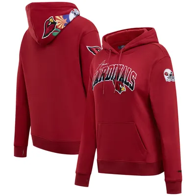 Arizona Cardinals Pro Standard Women's Local Patch Pullover Hoodie - Cardinal