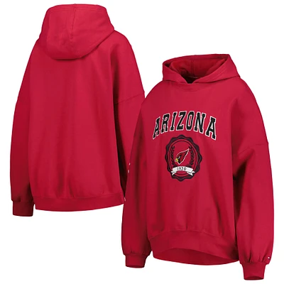 Sweat à capuche Tommy Hilfiger Cardinal Arizona Cardinals Becca pour femme