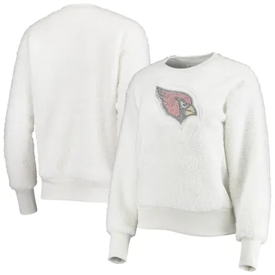 Touch Women's White Seattle Seahawks Milestone Tracker Pullover Sweatshirt - White