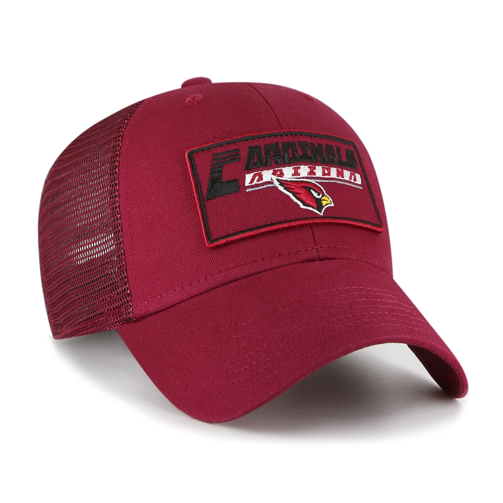 Youth '47 Cardinal Arizona Cardinals Levee MVP Trucker Adjustable Hat