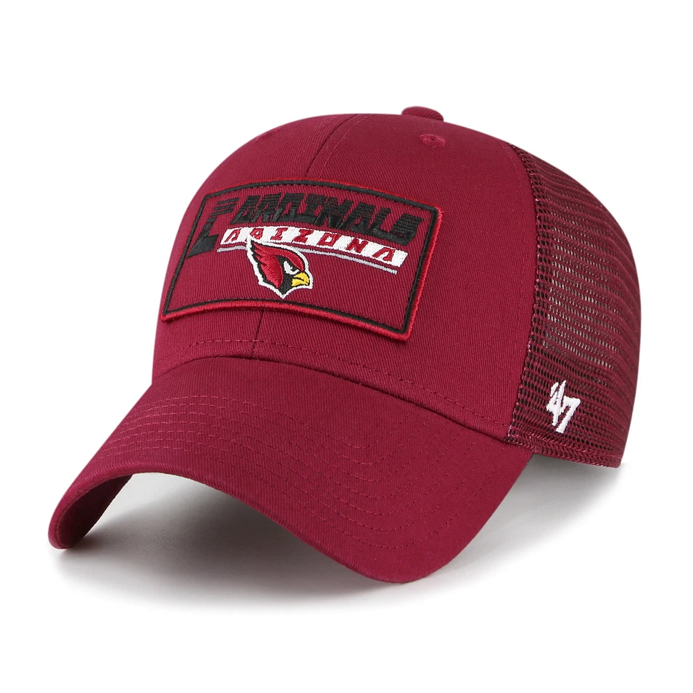 Casquette réglable pour jeune '47 Cardinal Arizona Cardinals Levee MVP Trucker