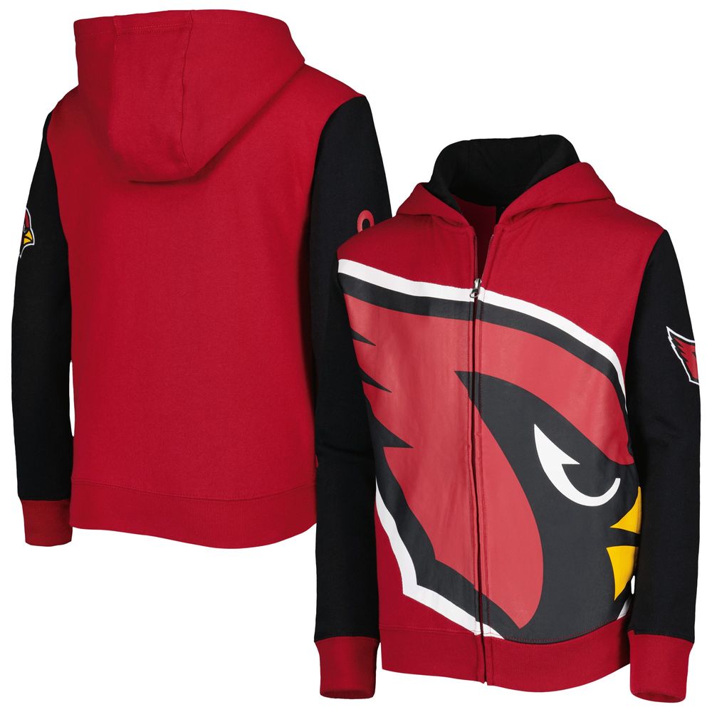 Youth Cardinal Arizona Cardinals Team Fleece Pullover Hoodie