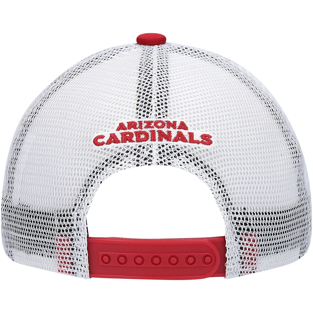 Casquette réglable Cardinal/Blanc Arizona Cardinals Core Lockup pour jeune