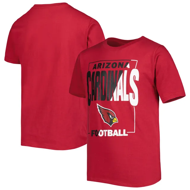 Men's Cardinal, White Arizona Cardinals Halftime Long Sleeve T-shirt