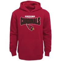 Lids Arizona Cardinals Youth Draft Pick Pullover Hoodie - Cardinal