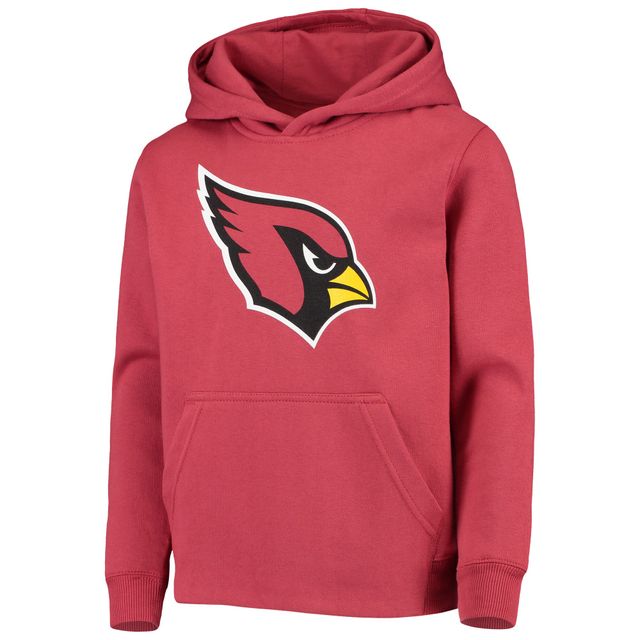 Sweat à capuche avec logo de l'équipe principale Cardinal Arizona Cardinals pour jeunes