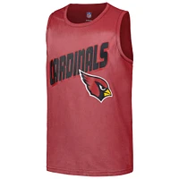 Youth Cardinal Arizona Cardinals Sun-Bleached Ride the Tide Tank Top