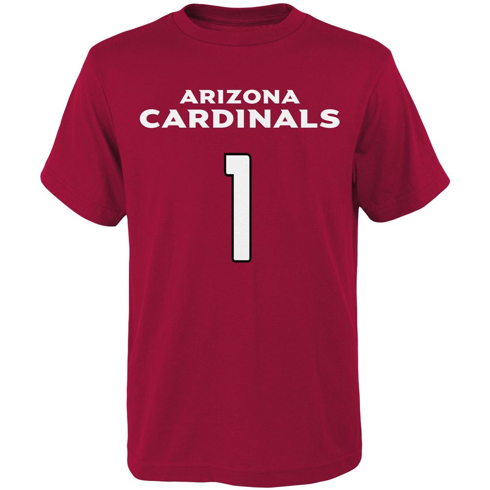 Youth Kyler Murray Cardinal Arizona Cardinals Mainliner Player Name & Number T-Shirt