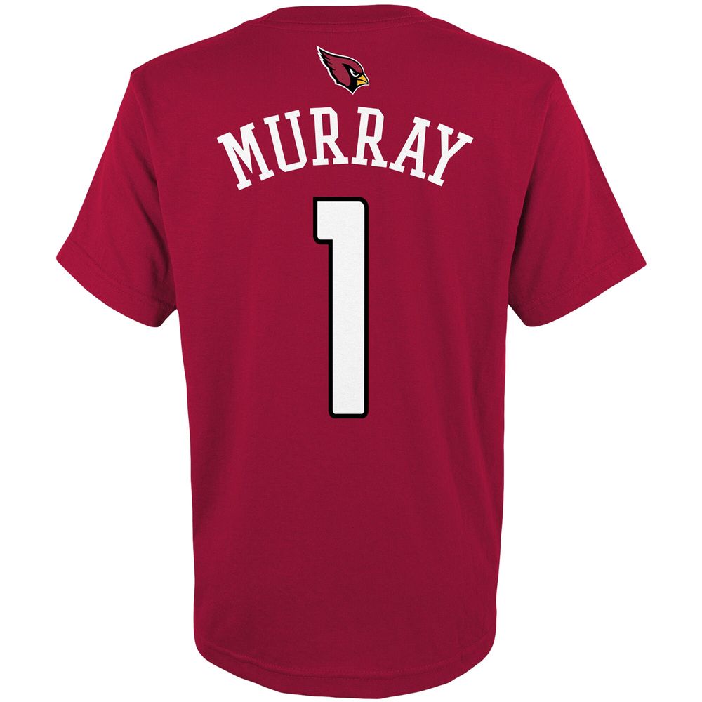 Youth Kyler Murray Cardinal Arizona Cardinals Mainliner Player Name & Number T-Shirt