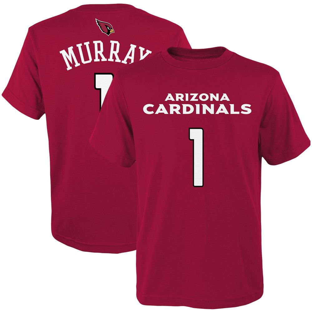 Youth Kyler Murray Cardinal Arizona Cardinals Mainliner Player Name & Number T-Shirt