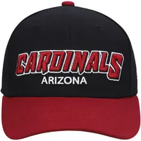 Casquette ajustable Shredder pour jeune Mitchell & Ness Noir/Cardinal Arizona Cardinals