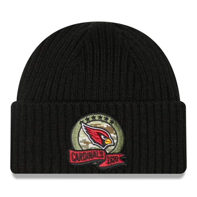 Lids Arizona Cardinals New Era Youth 2022 Salute To Service Knit Hat -  Black