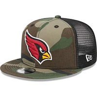 Casquette New Era Camo Arizona Cardinals Main Trucker 9FIFTY Snapback pour jeune